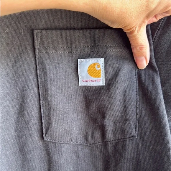 Carhartt Dark Gray Long Sleeve Tee - Picture 3 of 6